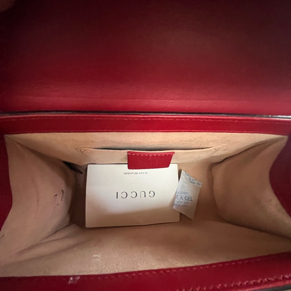 GG SUPREME MONOGRAM SMALL PADLOCK SHOULDER BAG - Picture 12 of 15